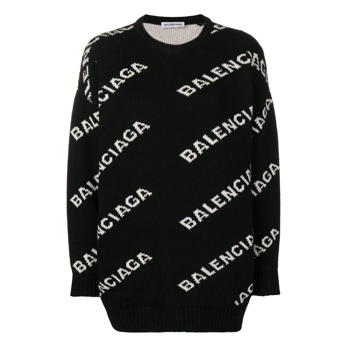 Malha Balenciaga Logo Preto Tam. GG Br – Peguei Bode