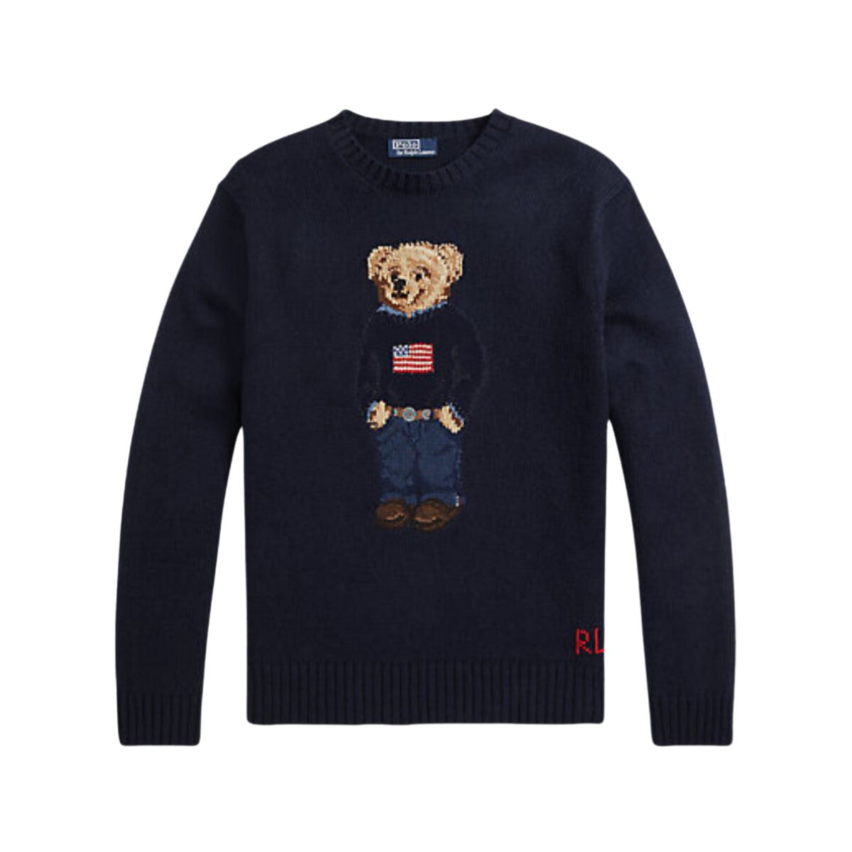 Camiseta Polo Ralph Lauren Urso Azul-Marinho - Compre Agora