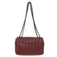 Bolsa Chanel Vertical Stitch Vinho