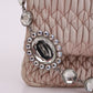 Bolsa Miu Miu Iconic Crystal Flap Gelo