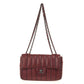 Bolsa Chanel Vertical Stitch Vinho