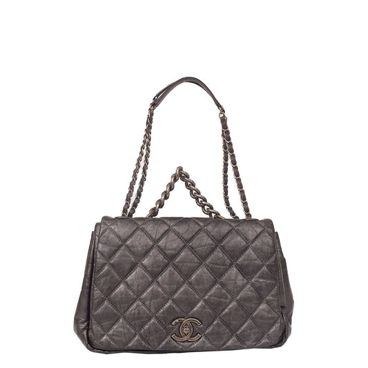 Bolsa Chanel Pondichery Cinza