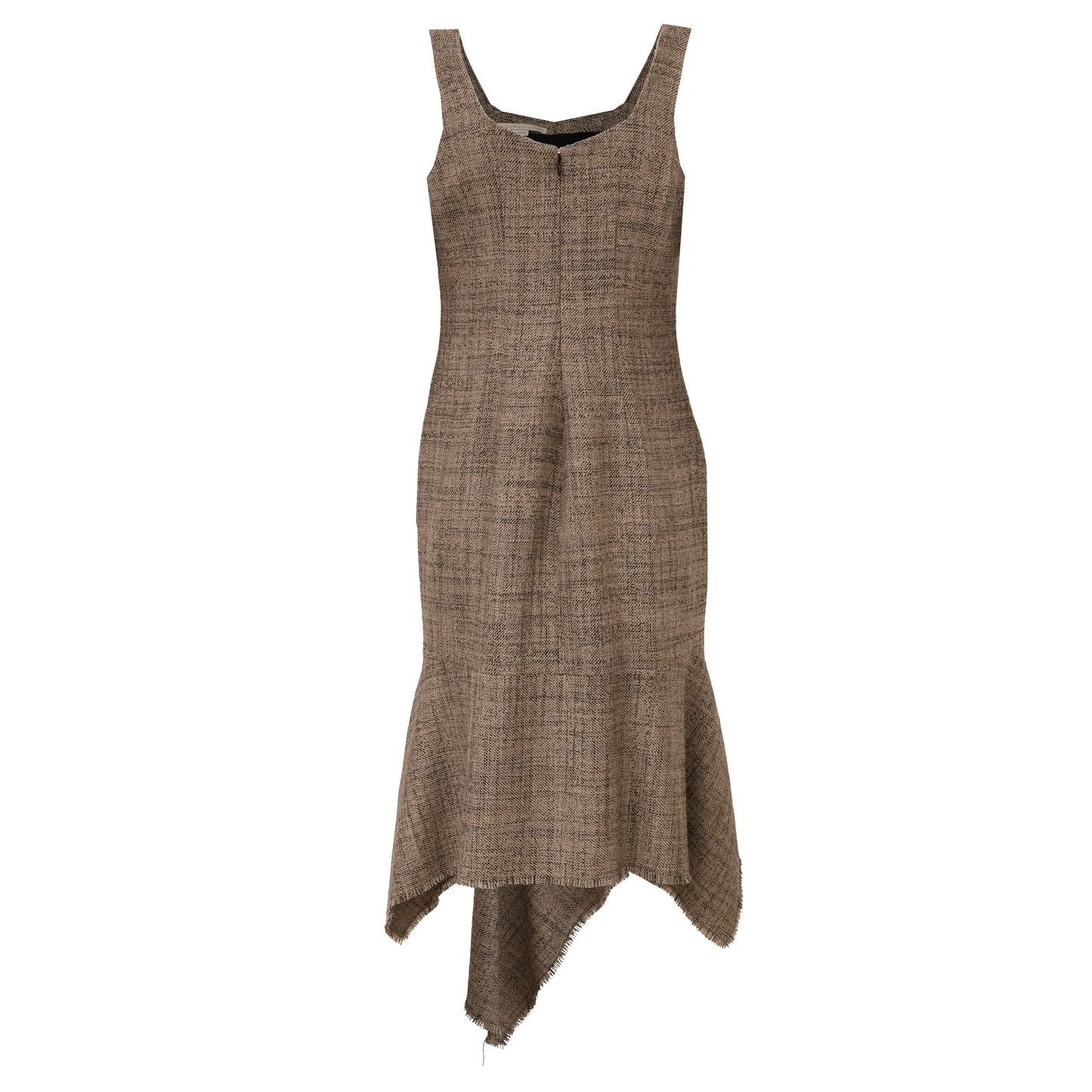 Vestido Stella McCartney Tweed Cinza Tam. 48 Br