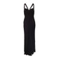 ⁠Vestido Dolce & Gabbana Renda Preto Tam. 42 Br