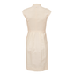 Vestido Carolina Herrera Denim Off White Tam. 38 Br