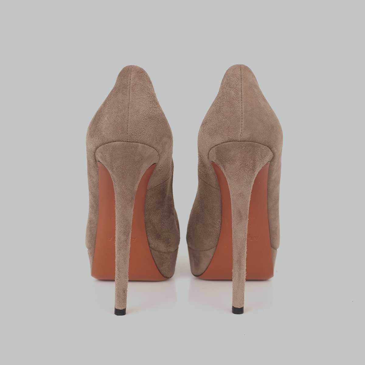 Peep Toe Alaia Cinza Tam. 36 Br