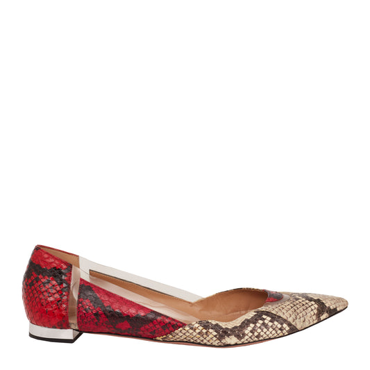 Sapatilha Aquazzura Python Tam. 39 Br