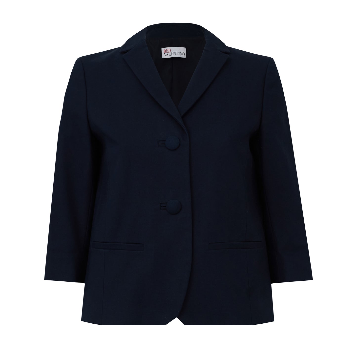 ⁠Blazer Red Valentino Azul Tam. 38 Br