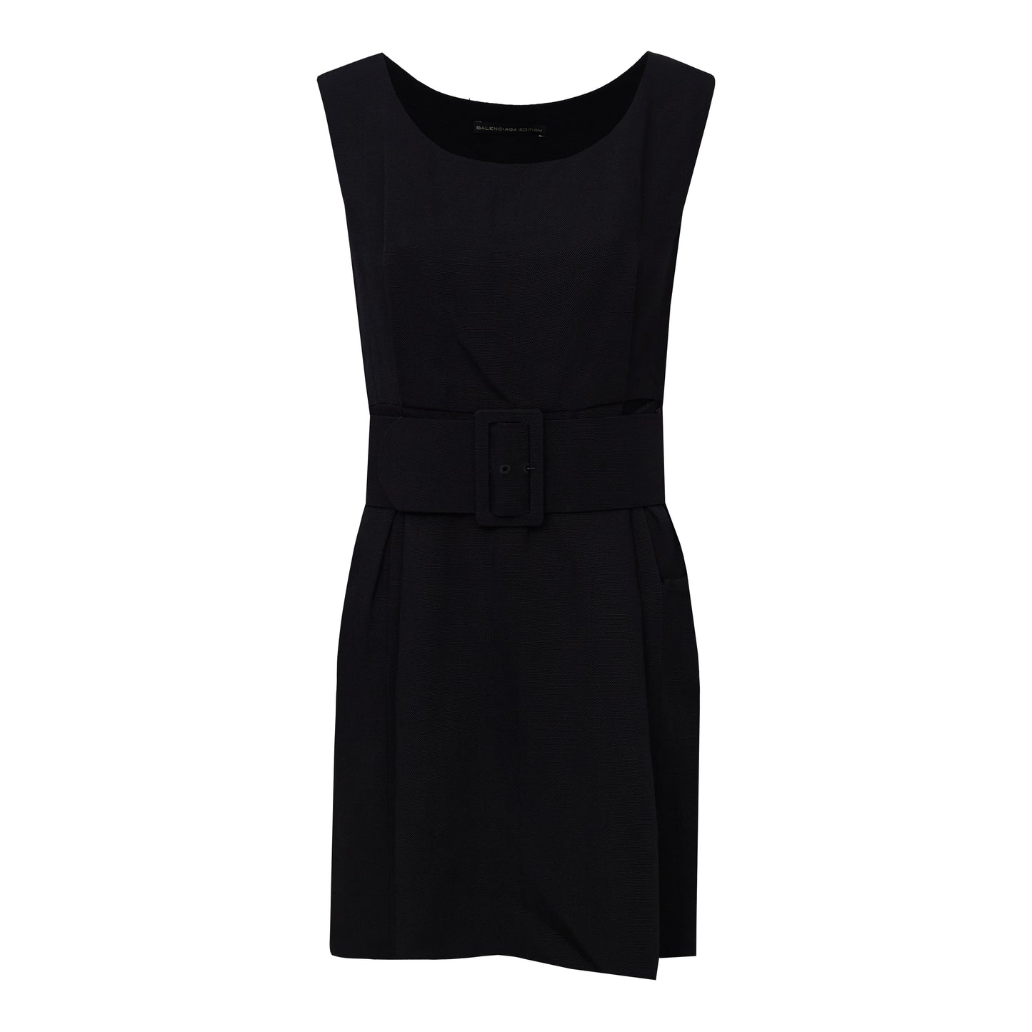 ⁠Vestido Balenciaga Preto Tam. P Br