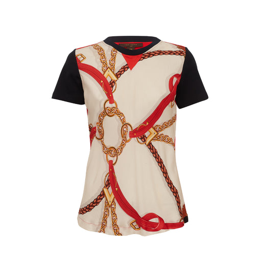 Blusa Louis Vuitton Estampada tam. PP BR