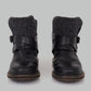 Bota Chanel Preta Tam. 36,5 Br