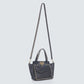 ⁠Bolsa Valentino Rockstud Grainy Small Preta