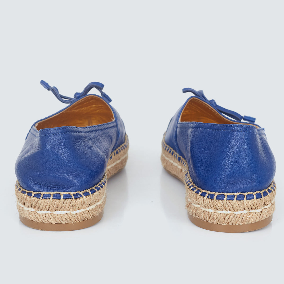 ⁠Espadrille Prada Azul Tam. 36 Br