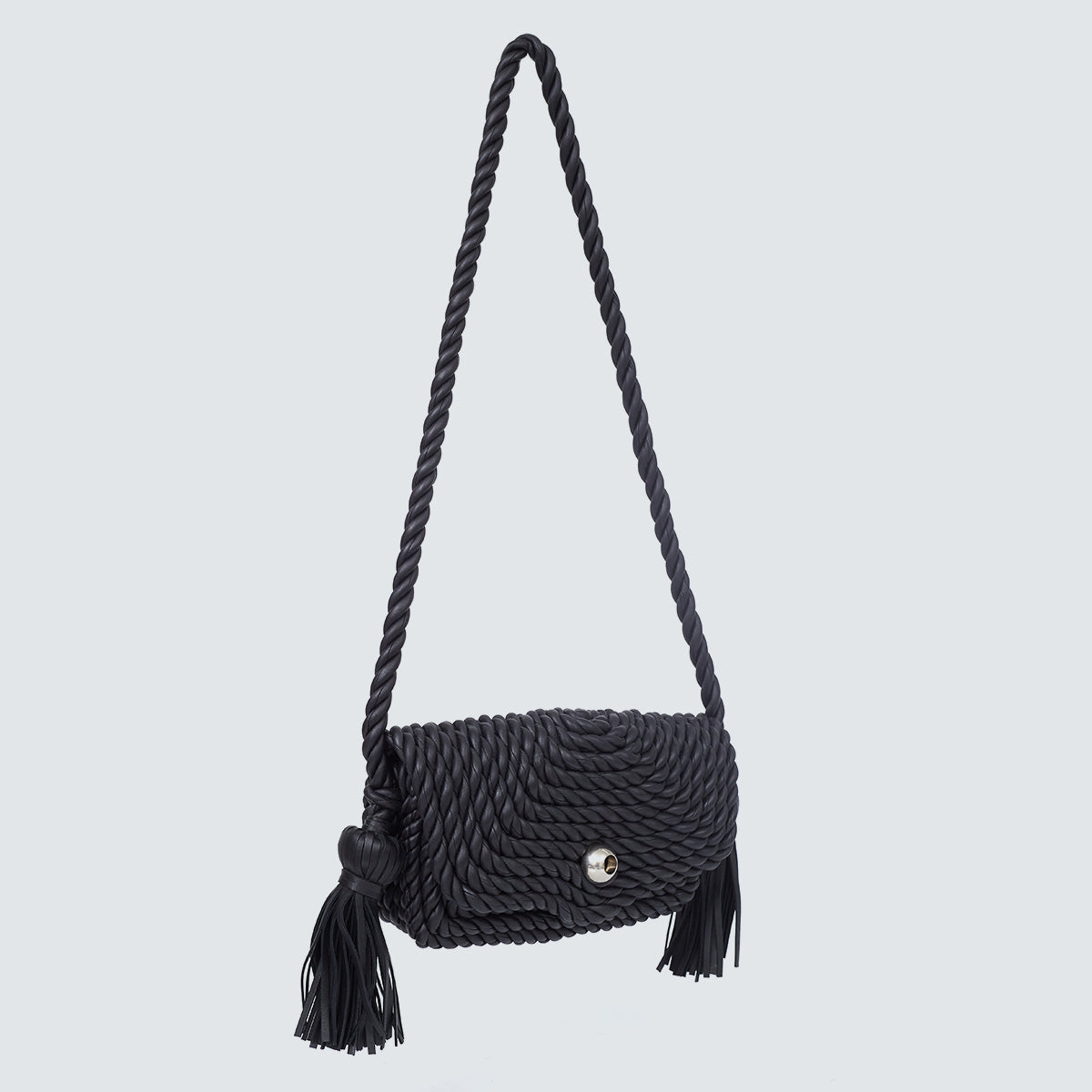 Bolsa Bottega Veneta Leather Preta