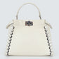 Bolsa Fendi Peekaboo Off White