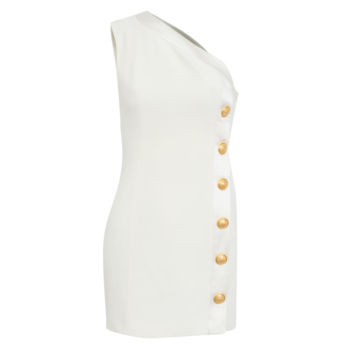 Vestido Balmain Branco Tam. 34 Br