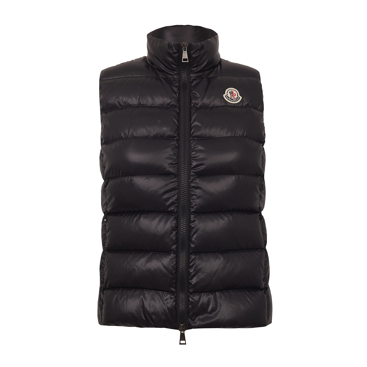 ⁠Colete Moncler Preto TAM. PP BR