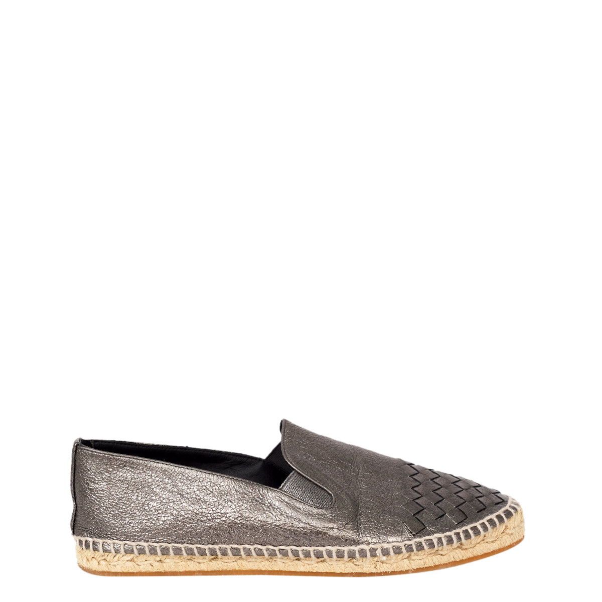 ⁠Espadrille Bottega Veneta Metalizada Tam. 37 Br