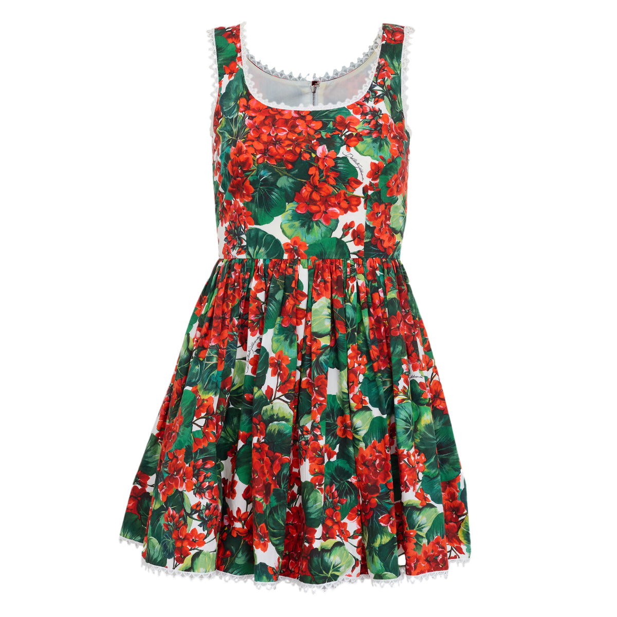 Vestido Dolce & Gabbana Florido Tam. 36 Br