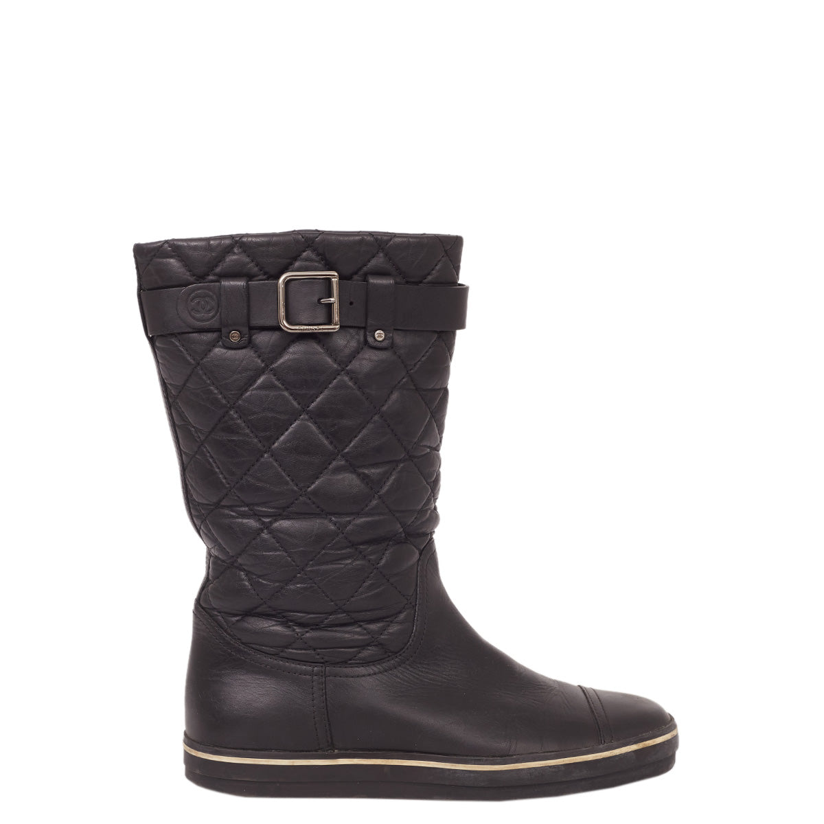 ⁠Bota Chanel Matelassê TAM. 34 BR