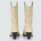 Bota Isabel Marant Western Off White Tam. 39 Br