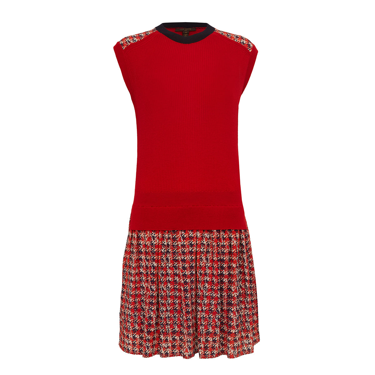 Vestido Louis Vuitton Vermelho TAM. M BR