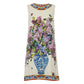 ⁠Vestido Dolce & Gabbana Estampado Tam. 40 Br