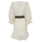 Vestido Adriana Degreas Renda Off White Tam. M Br