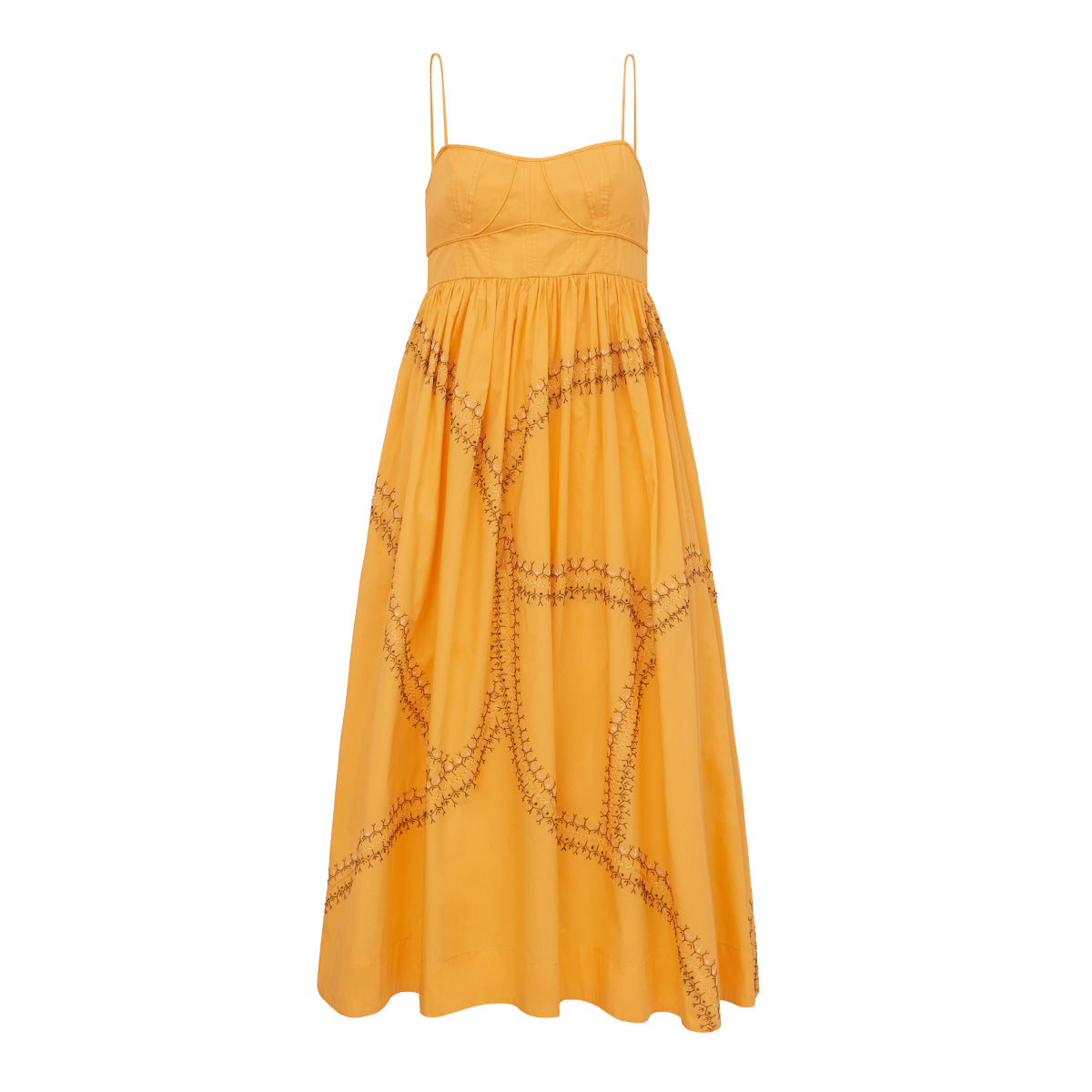 Vestido Ulla Johnson Laranja TAM. 38 BR