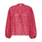 Blusa Isabel Marant Rosa Estampada Tam. 38 Br