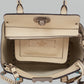 Bolsa Valentino Rockstud Grainy Small Off White