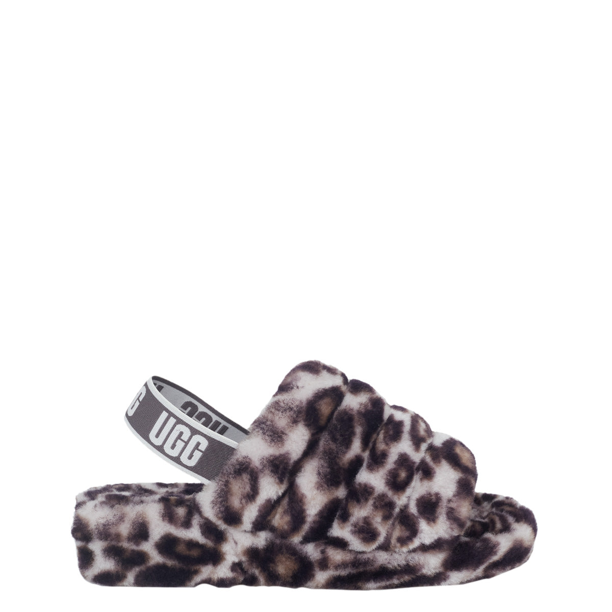 Sandália Ugg Fluff Yeah Animal Print Roxo Tam. 38 Br