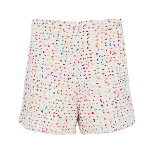 Shorts Valentino Branco com Bolinha Tam. 38 Br