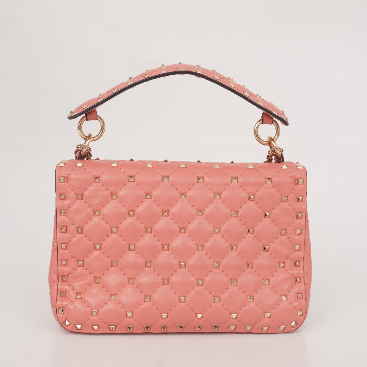 Bolsa Valentino Rockstud Rosa