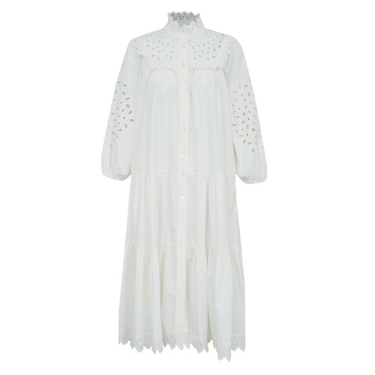 Vestido Sea Renda Branco Tam. P Br