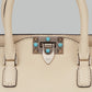 Bolsa Valentino Rockstud Grainy Small Off White