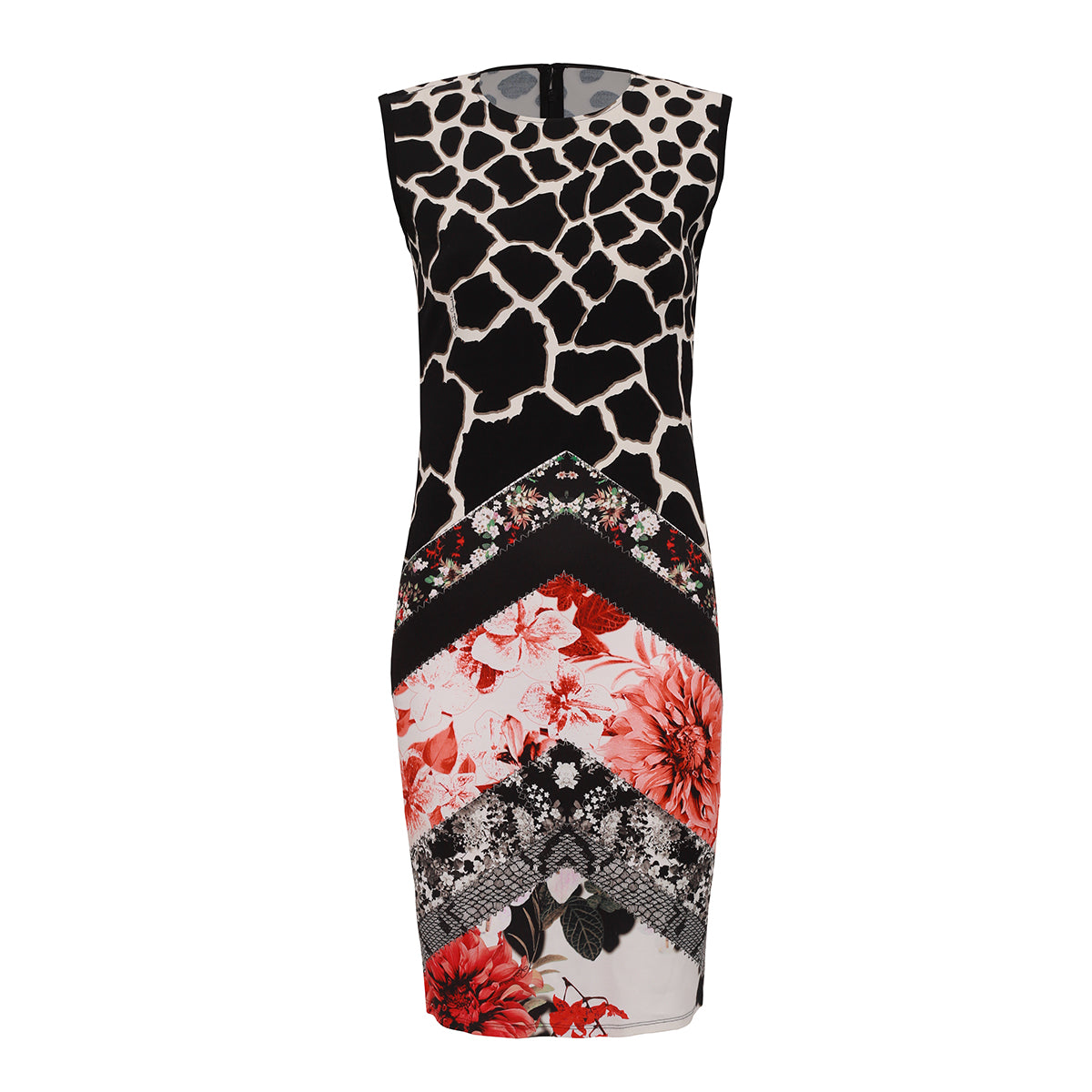 Vestido Roberto Cavalli Estampado Tam. 38 Br