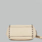 Bolsa Valentino Rockstud Grainy Small Off White