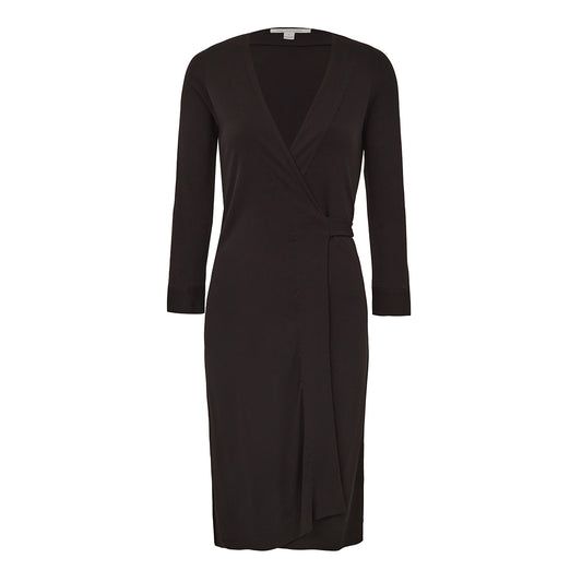 Vestido Diane Von Furstenberg Preto TAM. 40 BR