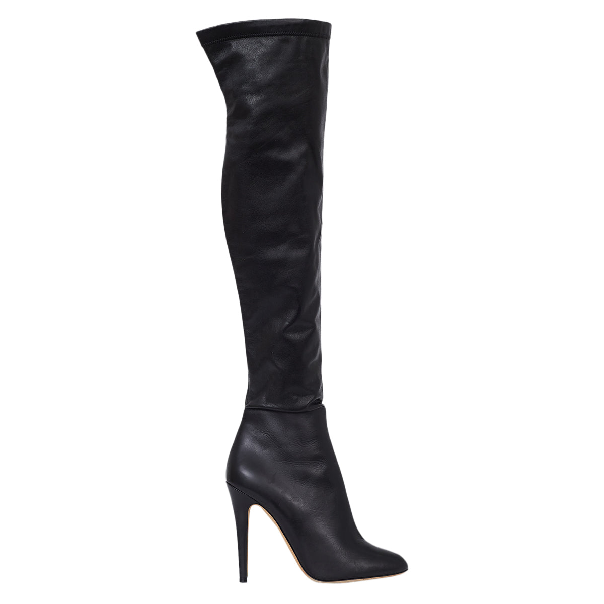 Bota Jimmy Choo Over the Knee Preta Tam. 39 Br