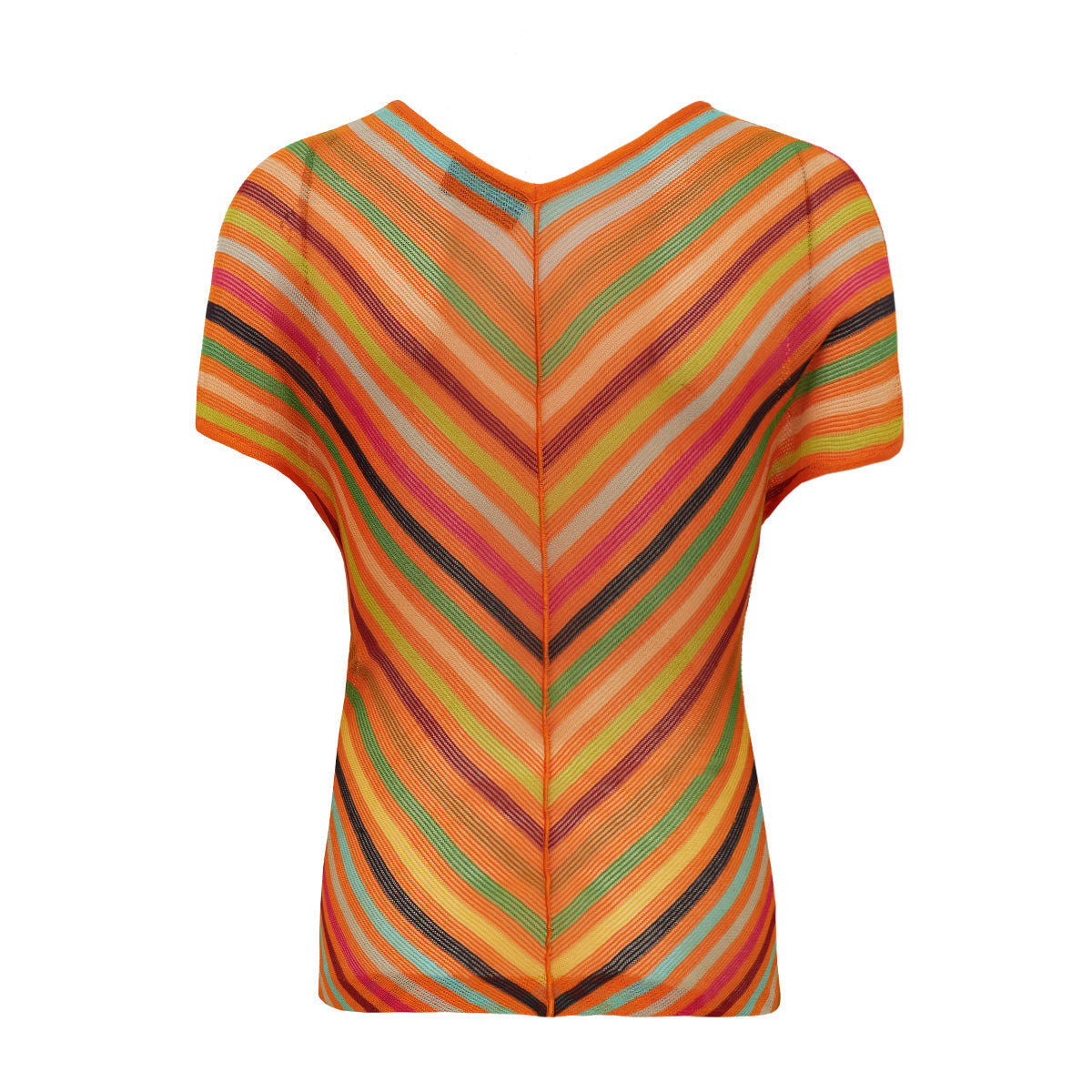 ⁠Blusa Missoni Listrada Colorida TAM. 36 BR