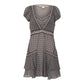 Vestido Diane Von Furstenberg Preto e Branco TAM. P BR