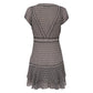 Vestido Diane Von Furstenberg Preto e Branco TAM. P BR