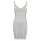 Vestido Herve Leger Cinza Tam. PP Br