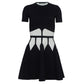 ⁠Vestido Alexander McQueen Preto Tam. P Br