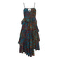 Vestido Ulla Johnson Estampado com Babados Tam. 34 Br