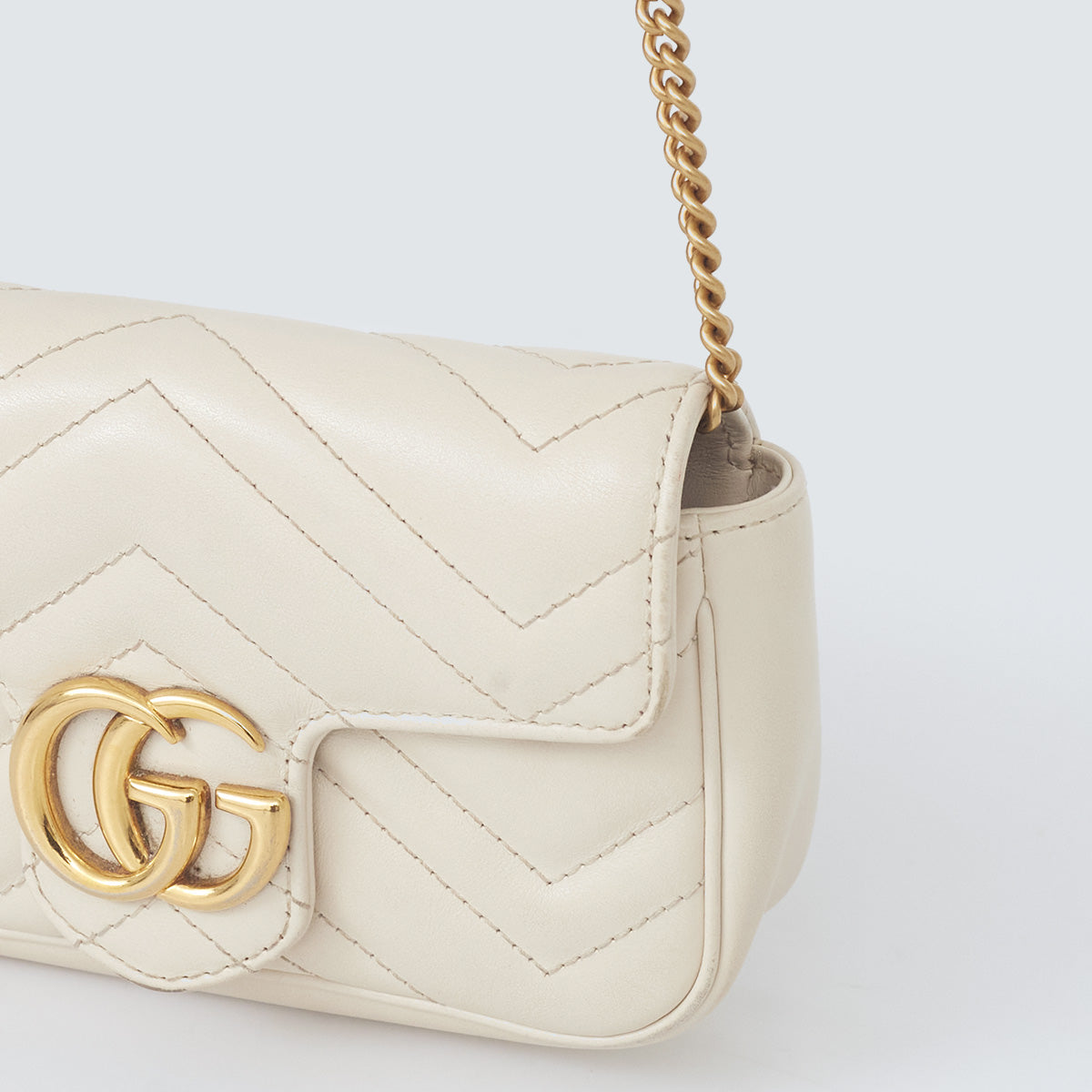 Bolsa Gucci Marmont Mini Off White