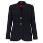 ⁠Blazer Burberry Azul Marinho Tam. P Br