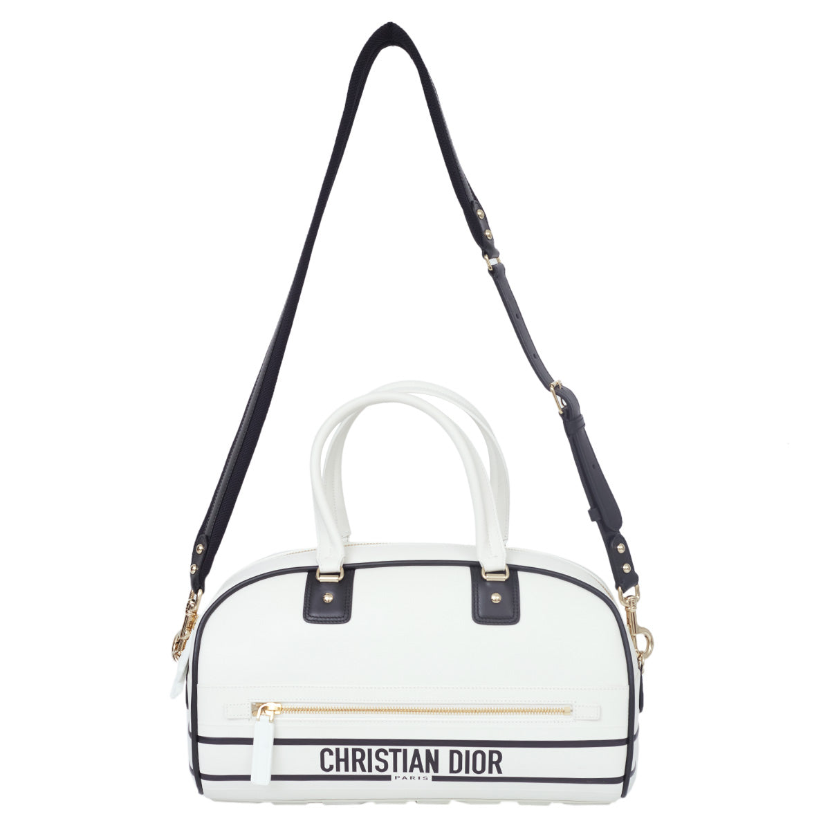 Bolsa Christian Dior Vibe Bowling Branca