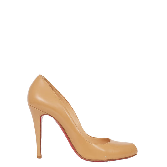 Scarpin louboutin nude TAM. 37,5 BR